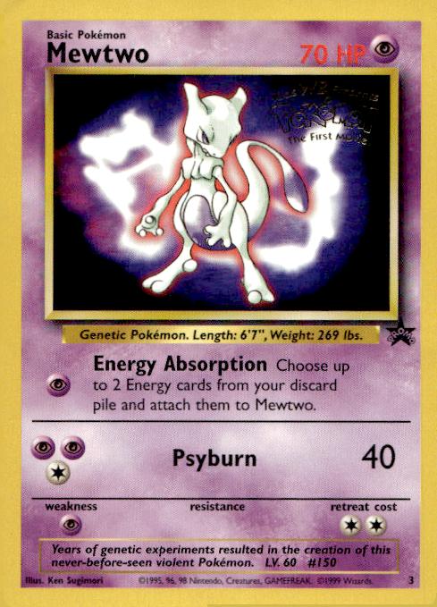 Mewtwo - Wizards Black Star Promos (Promo) [PR-3]