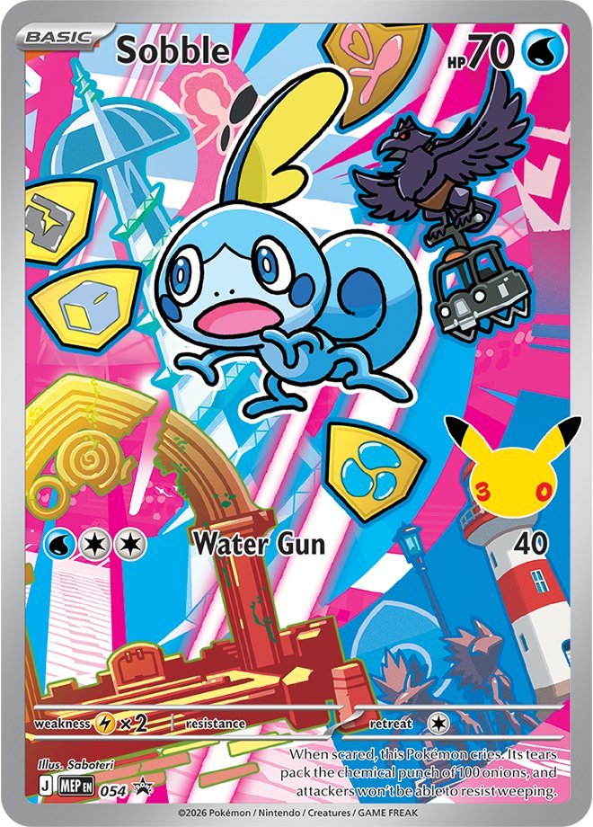 Sobble - ME Black Star Promos (Promo) [MEP-54] English / Near Mint / Normal