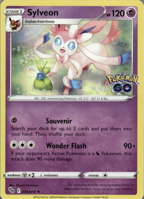 Sylveon - Pokémon GO (Rare Holo) [PGO-35]