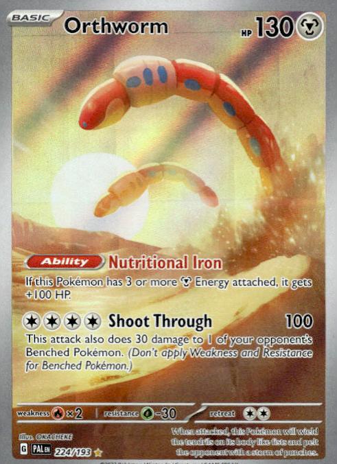 Orthworm - Paldea Evolved (Illustration Rare) [PAL-224]