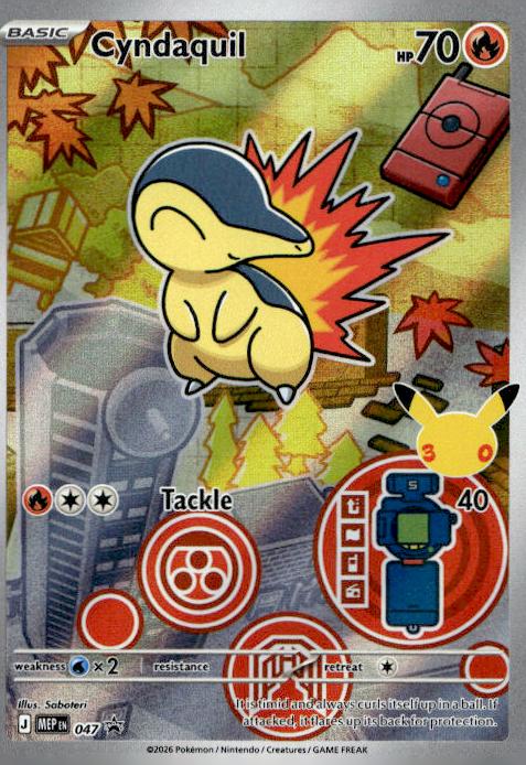 Cyndaquil - ME Black Star Promos (Promo) [MEP-47]
