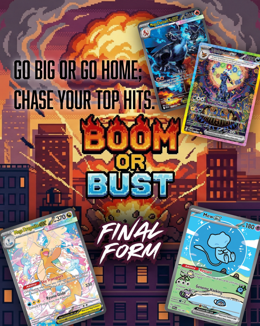 [STREAM EXCLUSIVE] BOOM or BUST PACKS