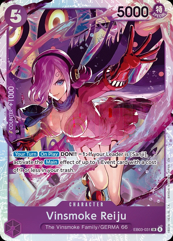 Vinsmoke Reiju - One Piece Heroines Edition (SR) [EB03-31] English / Near Mint / Normal