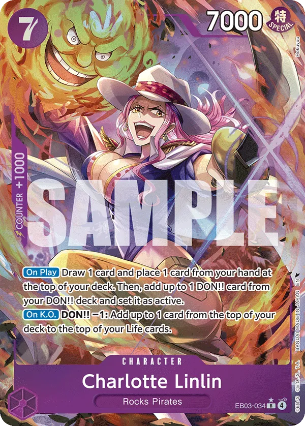 Charlotte Linlin - One Piece Heroines Edition [EB03-71] English / Near Mint / Normal