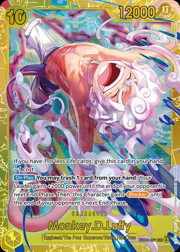 Monkey.D.Luffy - Egghead Crisis (SEC) [EB04-61] English / Near Mint / Normal