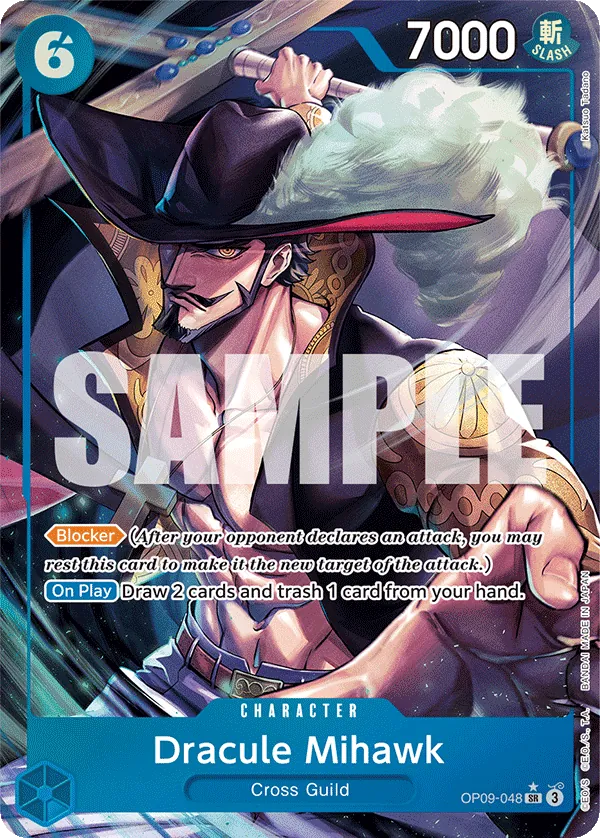 Dracule Mihawk - Emperors in the New World [OP09-127] English / Near Mint / Normal