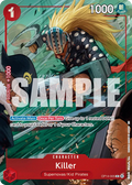 Killer - The Azure Sea's Seven (C) [OP14-5] English / Near Mint / Normal