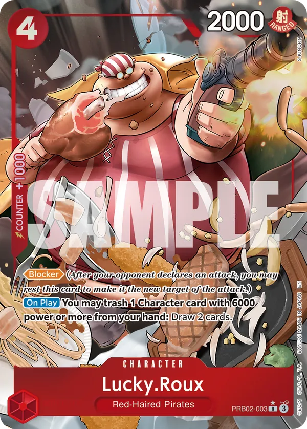 Lucky.Roux - One Piece Card The Best Vol.2 [PRB02-266] English / Near Mint / Normal