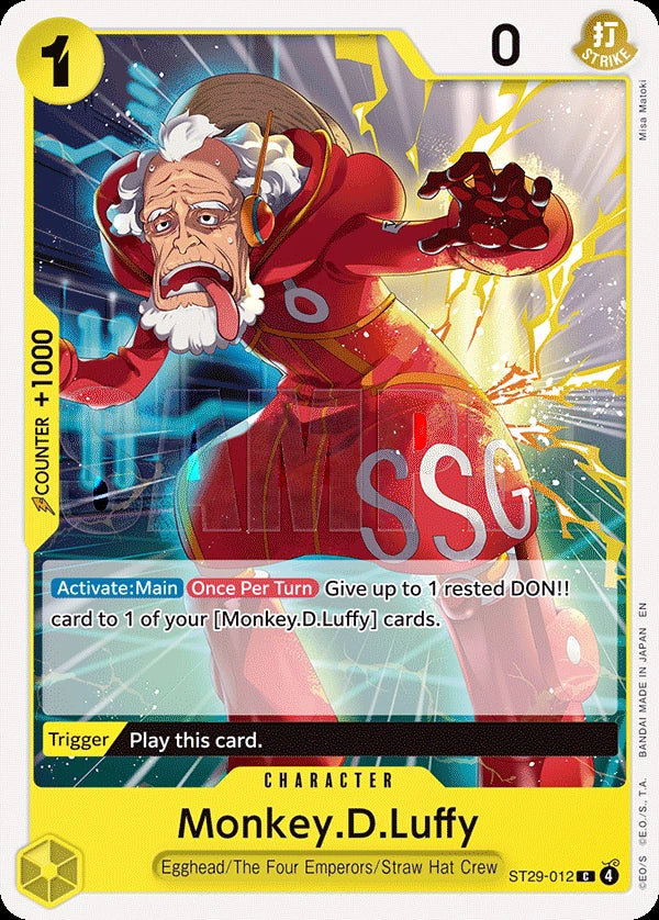 Monkey.D.Luffy - Egghead (C) [ST29-12] English / Near Mint / Normal