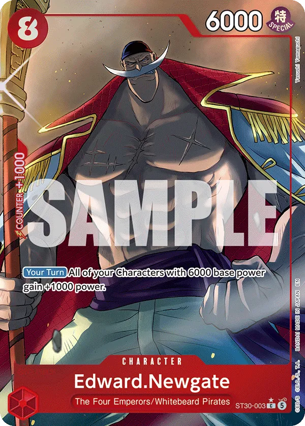 Edward.Newgate - EX Luffy & Ace [ST30-20] English / Near Mint / Normal