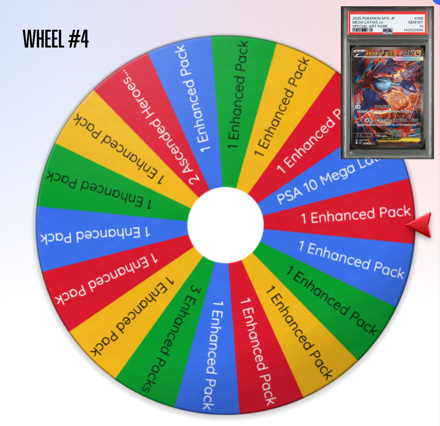 [6/23 Stream Exclusive] Wheel Spin!