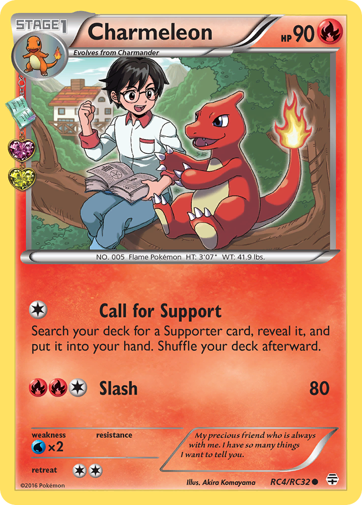 Charmeleon - Generations (Common) [GEN-RC4] English / Near Mint / Normal