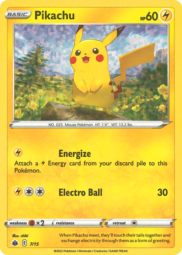 Pikachu - McDonald's Collection 2022 (Promo) [7] English / Near Mint / Normal