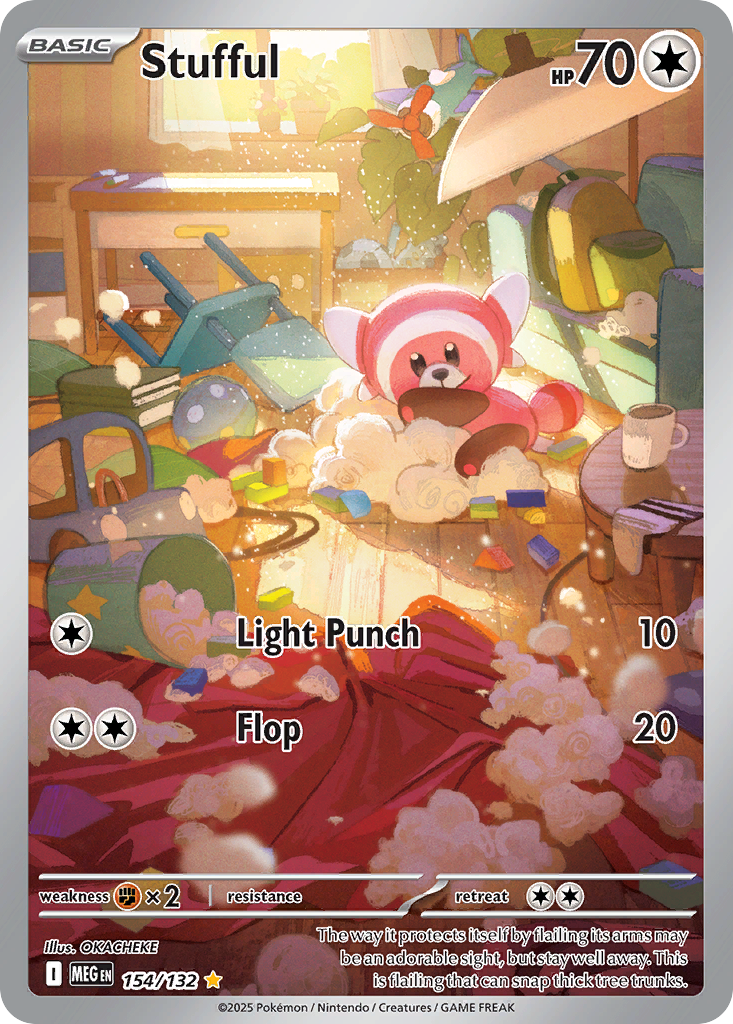 Stufful - Mega Evolution (Illustration Rare) [MEG-154] English / Near Mint / Normal
