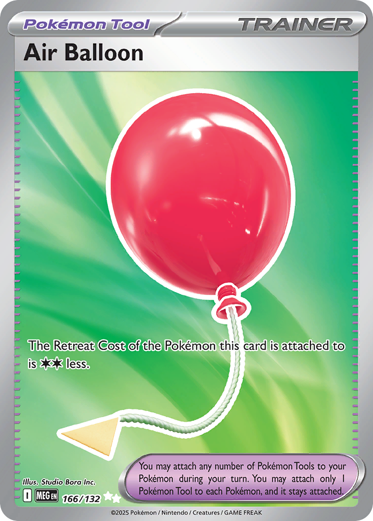 Air Balloon - Mega Evolution (Ultra Rare) [MEG-166] English / Near Mint / Normal