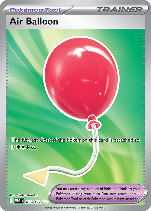 Air Balloon - Mega Evolution (Ultra Rare) [MEG-166] English / Near Mint / Normal