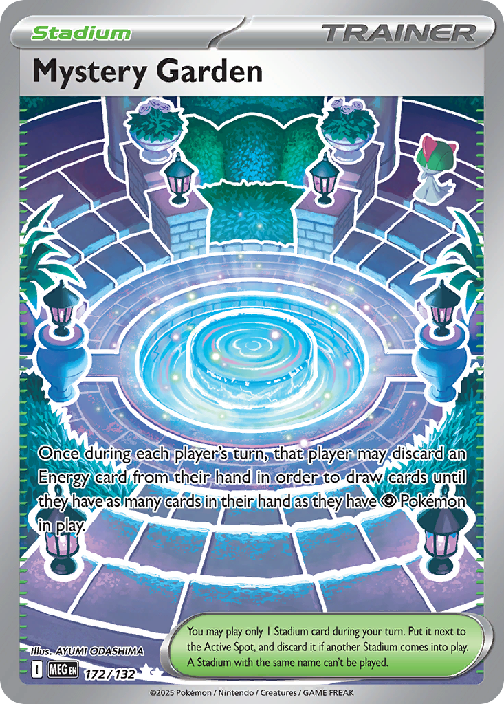 Mystery Garden - Mega Evolution (Ultra Rare) [MEG-172] English / Near Mint / Normal