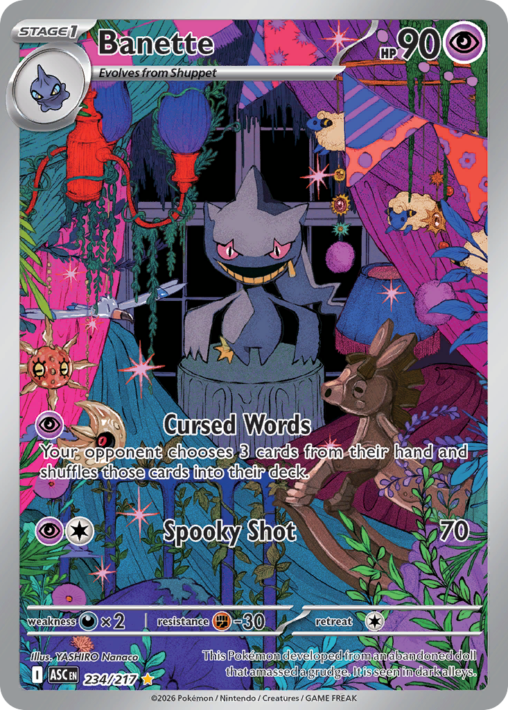 Banette - Ascended Heroes (Illustration Rare) [ASC-234]