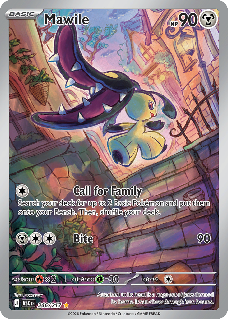 Mawile - Ascended Heroes (Illustration Rare) [ASC-246] English / Near Mint / Normal