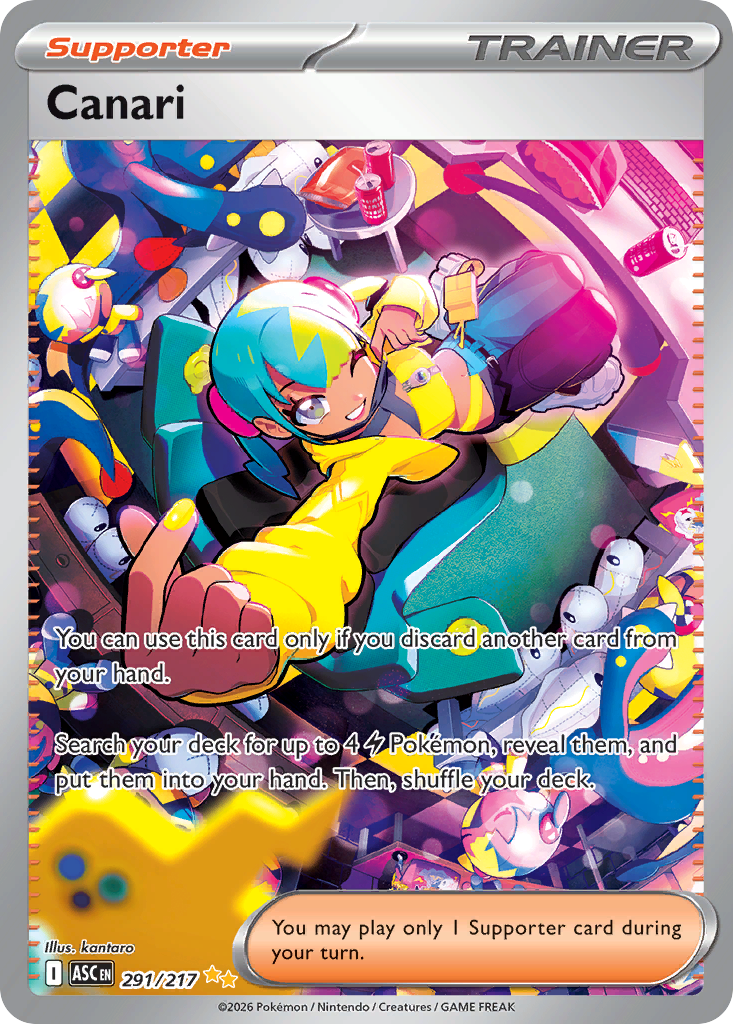 Canari - Ascended Heroes (Special Illustration Rare) [ASC-291] English / Near Mint / Normal