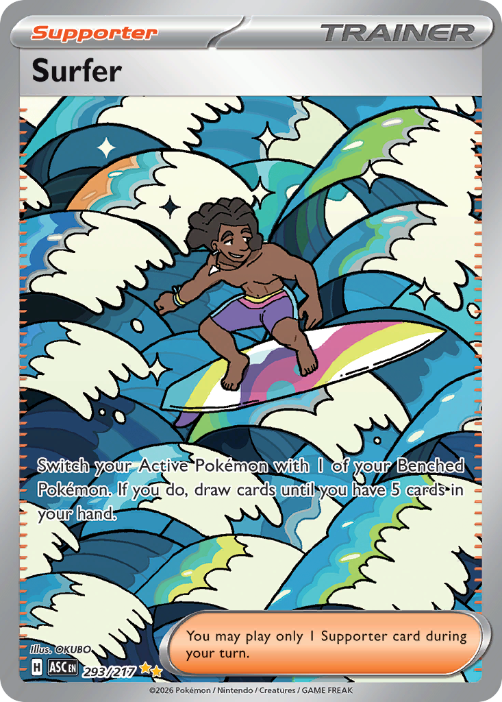 Surfer - Ascended Heroes (Special Illustration Rare) [ASC-293] English / Near Mint / Normal