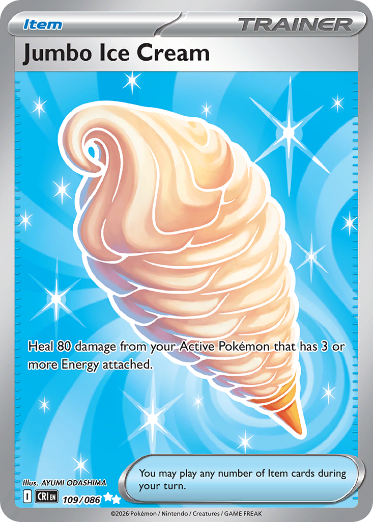 Jumbo Ice Cream - Chaos Rising (Ultra Rare) [CRI-109] English / Near Mint / Normal