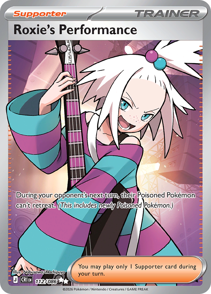 Roxie's Performance - Chaos Rising (Ultra Rare) [CRI-112] English / Near Mint / Normal