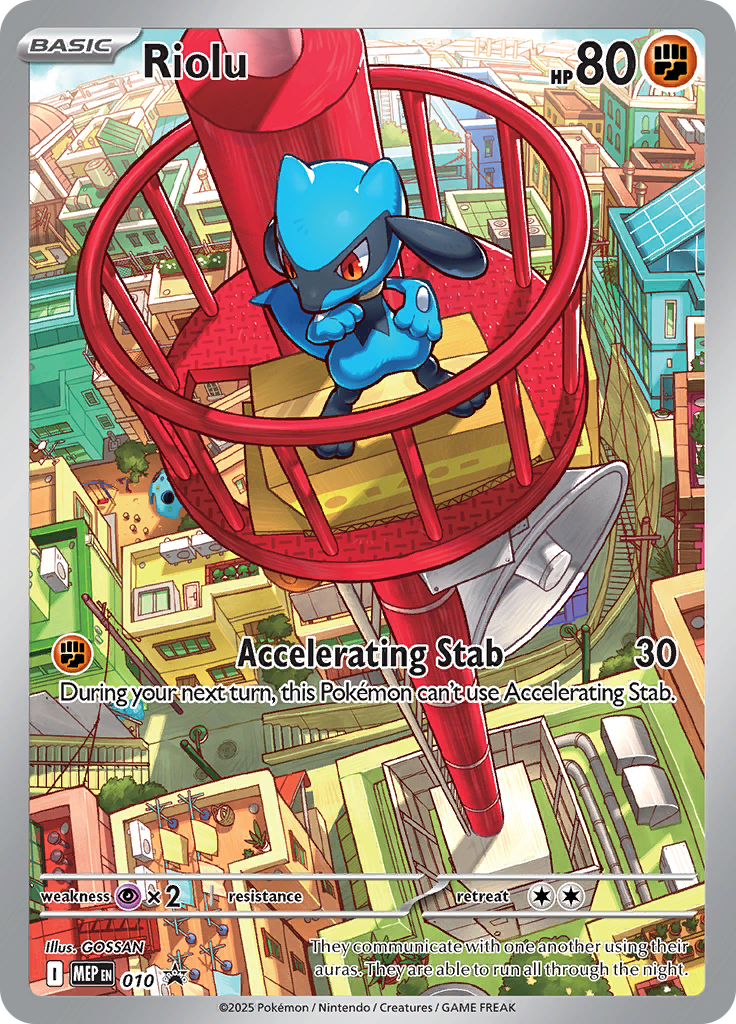 Riolu - ME Black Star Promos (Promo) [MEP-10] English / Near Mint / Normal