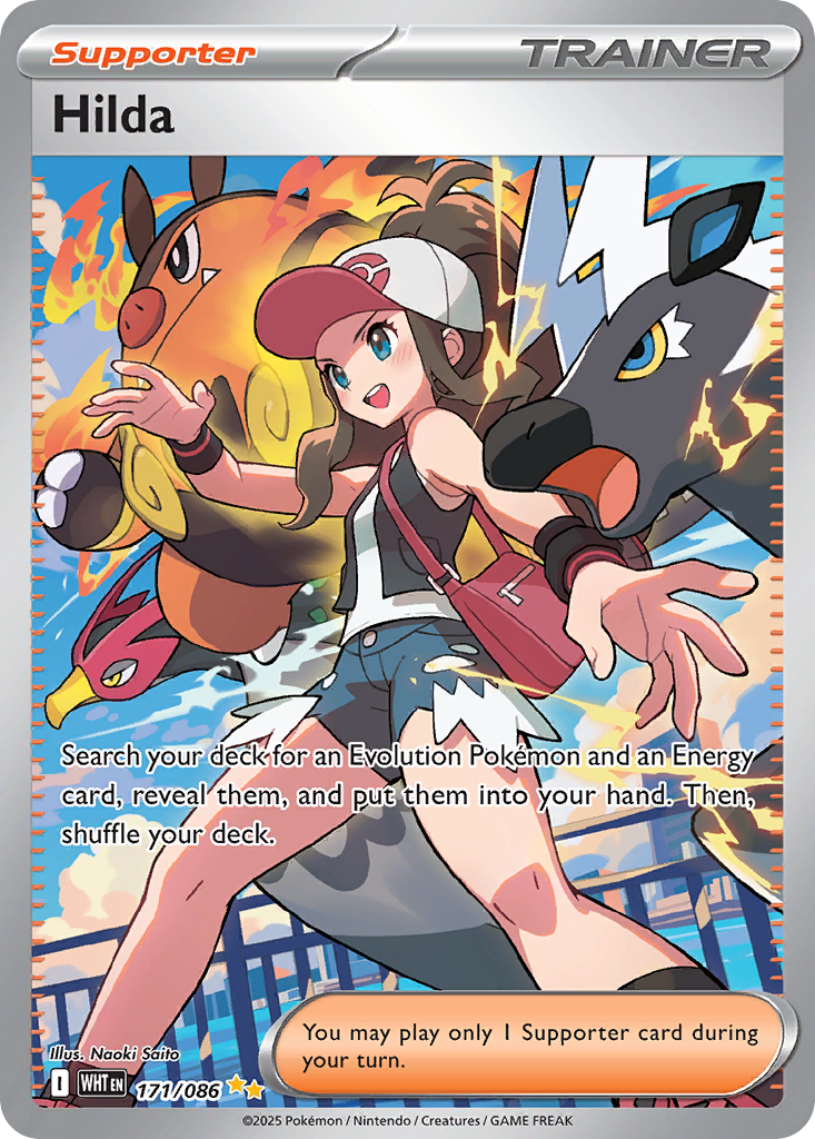 Hilda - White Flare (Special Illustration Rare) [WHT-171] English / Near Mint / Normal