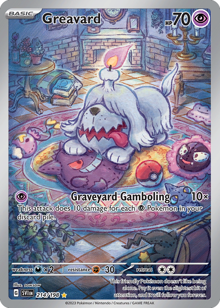 Greavard - Scarlet & Violet (Illustration Rare) [SVI-214] English / Near Mint / Normal