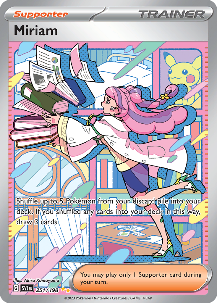 Miriam - Scarlet & Violet (Special Illustration Rare) [SVI-251] English / Near Mint / Normal