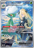 Cynthia's Roserade - Destined Rivals (Illustration Rare) [DRI-184] English / Near Mint / Normal