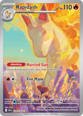 Rapidash - Destined Rivals (Illustration Rare) [DRI-189] English / Near Mint / Normal