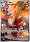 Blaziken - Destined Rivals (Illustration Rare) [DRI-192] English / Near Mint / Normal