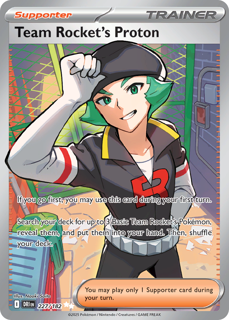 Team Rocket's Proton - Destined Rivals (Ultra Rare) [DRI-227] English / Near Mint / Normal