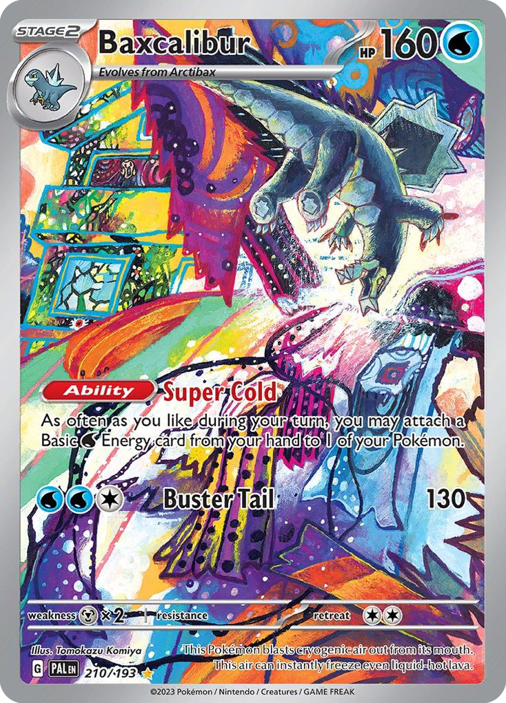 Baxcalibur - Paldea Evolved (Illustration Rare) [PAL-210]