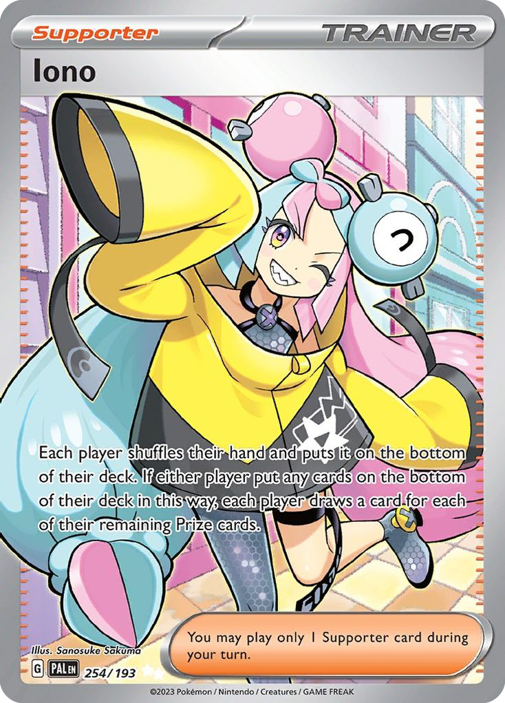 Iono - Paldea Evolved (Ultra Rare) [PAL-254] English / Near Mint / Normal