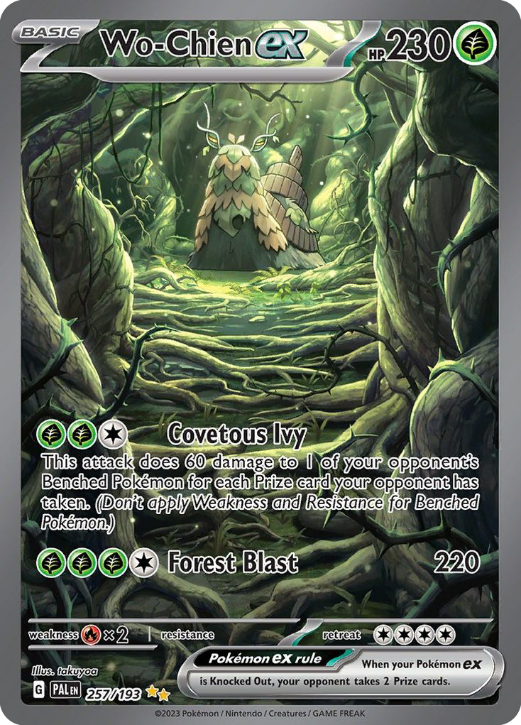 Wo-Chien ex - Paldea Evolved (Special Illustration Rare) [PAL-257] English / Near Mint / Normal