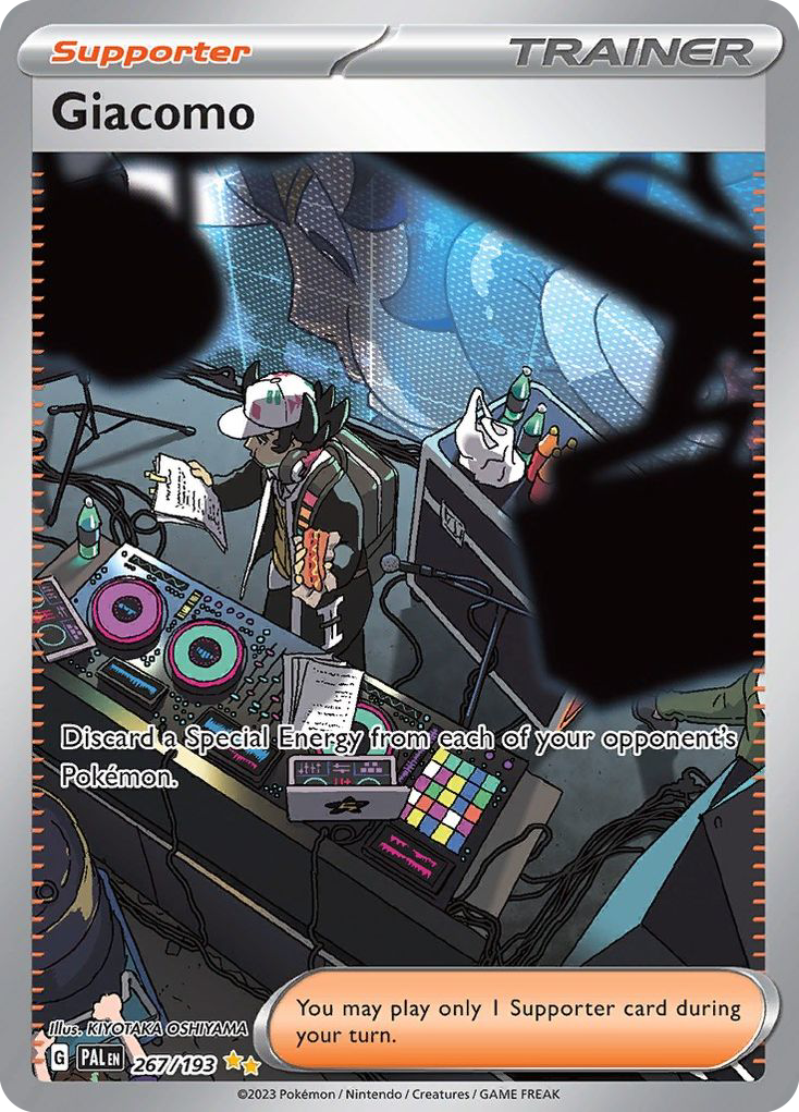 Giacomo - Paldea Evolved (Special Illustration Rare) [PAL-267] English / Near Mint / Normal