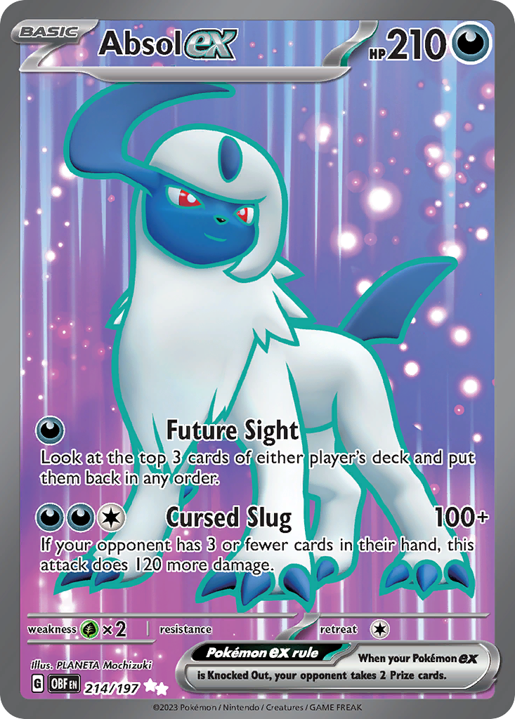 Absol ex - Obsidian Flames (Ultra Rare) [OBF-214]
