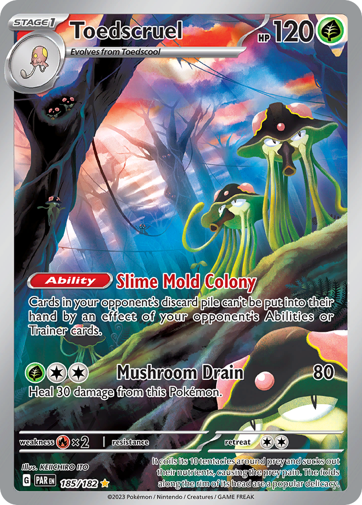 Toedscruel - Paradox Rift (Illustration Rare) [PAR-185] English / Near Mint / Normal