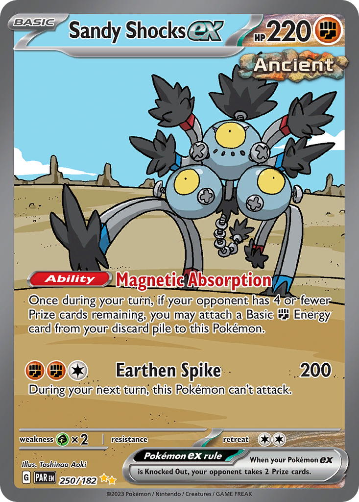 Sandy Shocks ex - Paradox Rift (Special Illustration Rare) [PAR-250] English / Near Mint / Normal