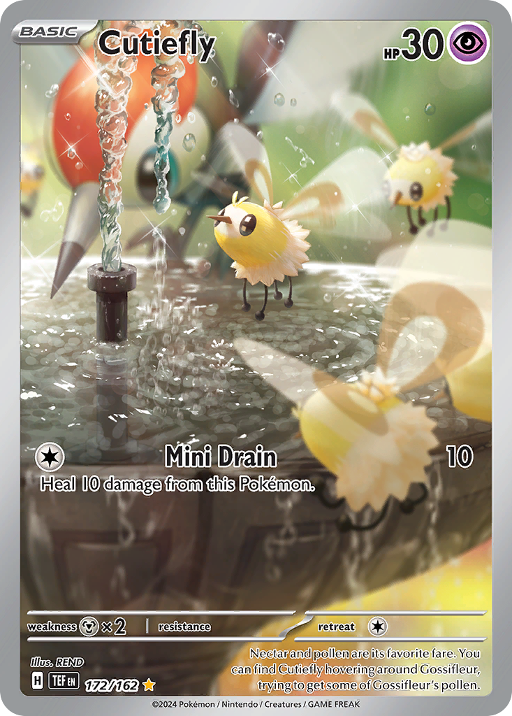 Cutiefly - Temporal Forces (Illustration Rare) [TEF-172] English / Near Mint / Normal