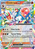 Cinderace ex - Stellar Crown (Double Rare) [SCR-28] English / Near Mint / Normal