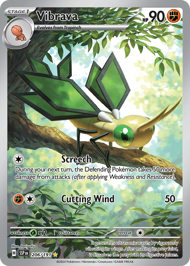 Vibrava - Surging Sparks (Illustration Rare) [SSP-206] English / Near Mint / Normal
