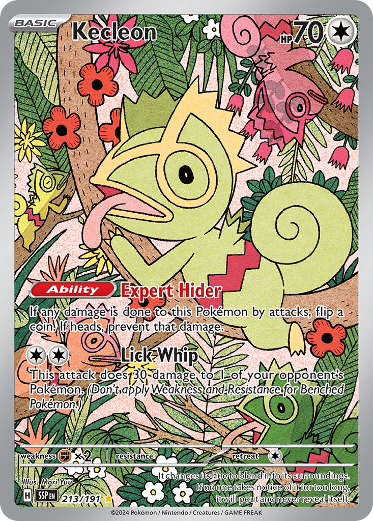 Kecleon - Surging Sparks (Illustration Rare) [SSP-213] English / Near Mint / Normal