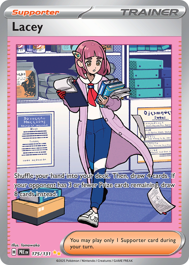 Lacey - Prismatic Evolutions (Special Illustration Rare) [PRE-175] English / Near Mint / Normal