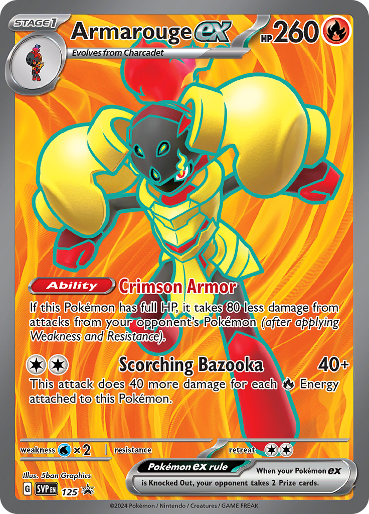 Armarouge ex - Scarlet & Violet Black Star Promos (Promo) [PR-SV-125]