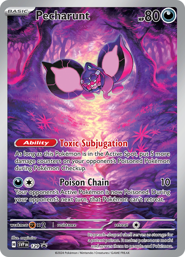 Pecharunt - Scarlet & Violet Black Star Promos (Promo) [PR-SV-129] English / Near Mint / Normal