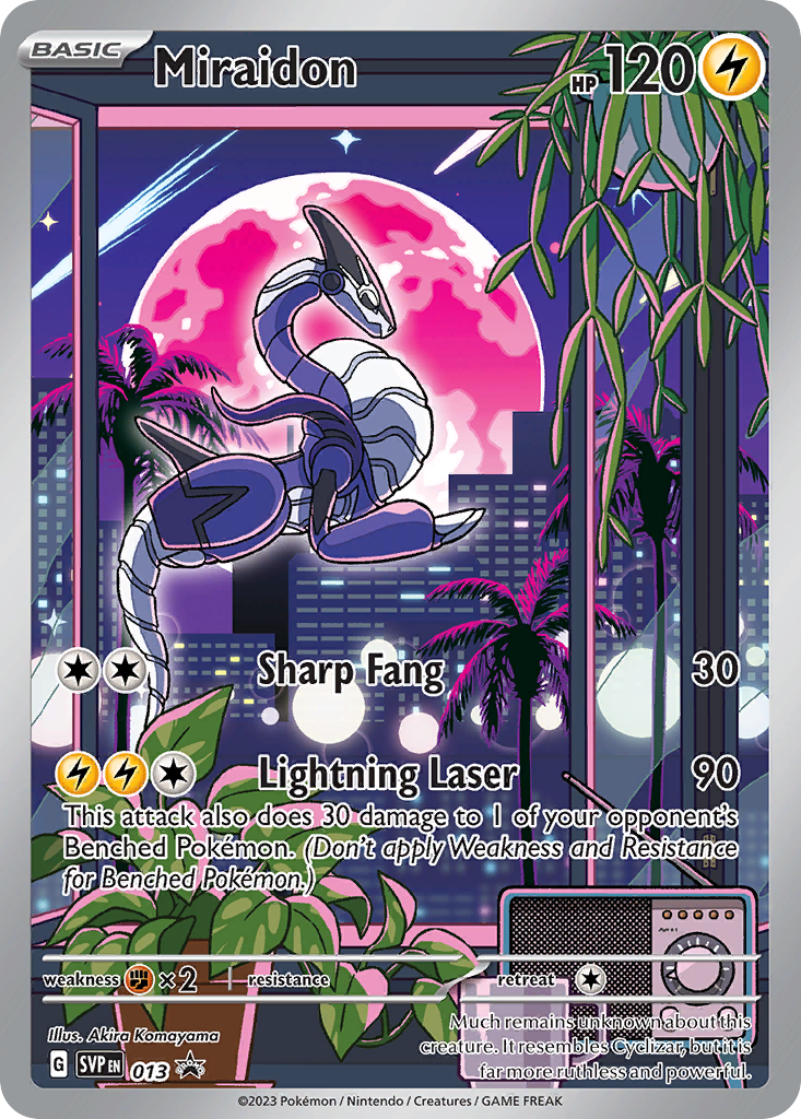 Miraidon - Scarlet & Violet Black Star Promos (Promo) [PR-SV-13] English / Near Mint / Normal